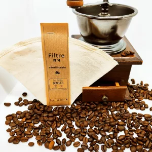 Filtre à café réutilisable N°4