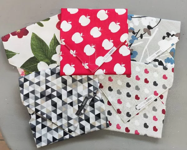 Pochette à tartines motifs
